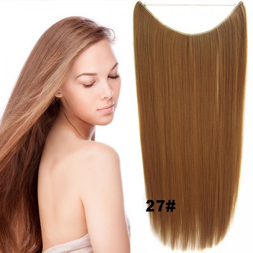 Prodlužování vlasů a účesy - Flip in vlasy - 55 cm dlouhý pás vlasů - odstín 27