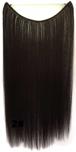Prodlužování vlasů a účesy - Flip in vlasy - 55 cm dlouhý pás vlasů - odstín 2