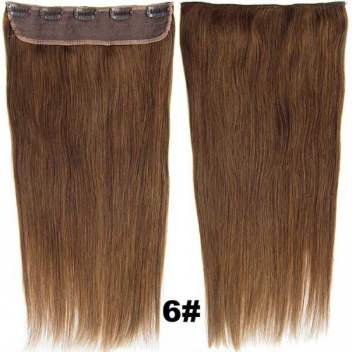 Prodlužování vlasů a účesy - Clip in vlasy lidské – Remy 125 g - pás vlasů - odstín 6