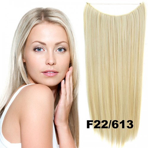 Prodlužování vlasů a účesy - Flip in vlasy - 55 cm dlouhý pás vlasů - odstín F22/613