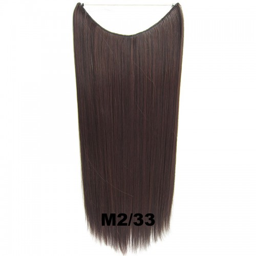 Prodlužování vlasů a účesy - Flip in vlasy - 60 cm dlouhý pás vlasů - odstín M2/33