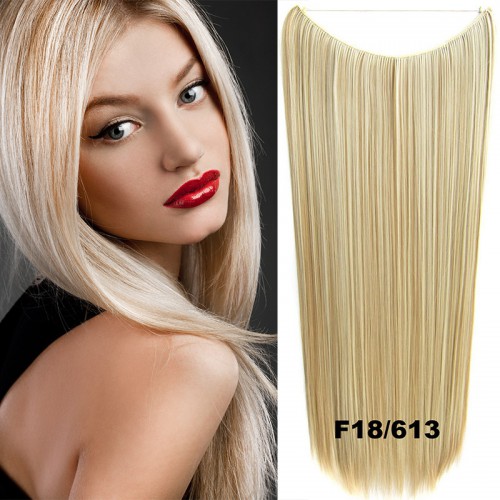Prodlužování vlasů a účesy - Flip in vlasy - 60 cm dlouhý pás vlasů - odstín F18/613