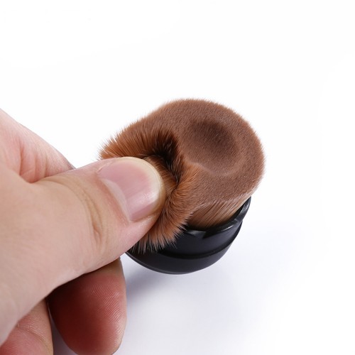 Krása - Kosmetický štětec na make up - plochooválný kartáč