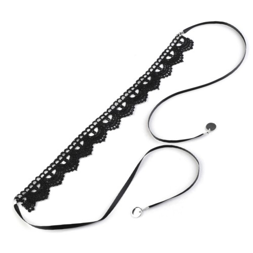Dámská móda a doplňky - Náhrdelník choker - krajkový