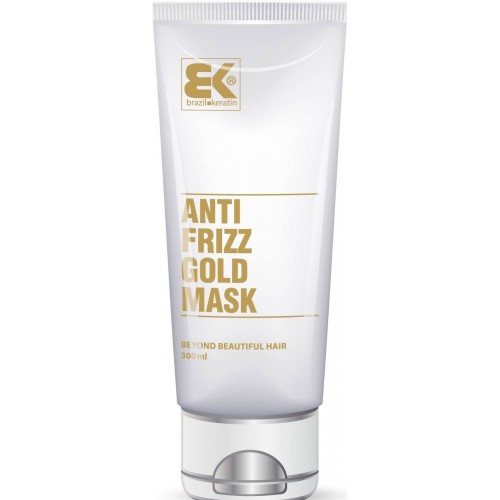 Kosmetika a zdraví - Brazil Keratin Gold regenerační keratinová maska na vlasy s přídavkem zlata 300ml