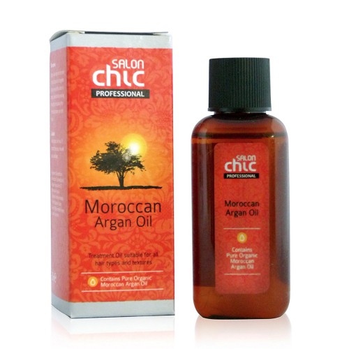 Kosmetika a zdraví - Salon Chic arganový vlasový olej - čistý, marocký, 50 ml