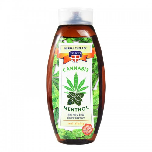 Krása - Palacio Konopný sprchový šampon Menthol, 500 ml