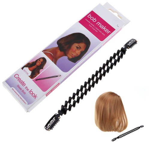 Prodlužování vlasů a účesy - Světové zboží Bob maker - zkracovač vlasů pro vytvoření mikáda