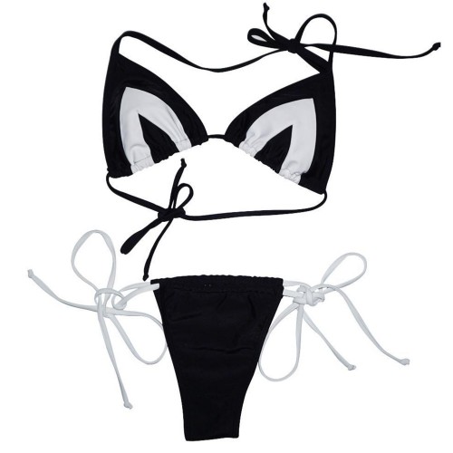 Dámská móda a doplňky - Dámské dvoudílné plavky Cathi Black