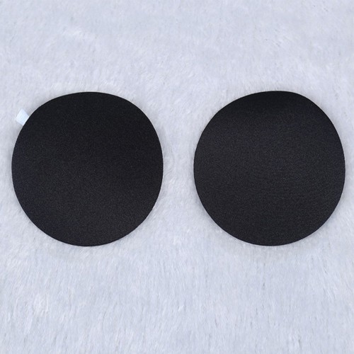 Dámská móda a doplňky - Velké samolepicí krytky bradavek - kruhové - černé