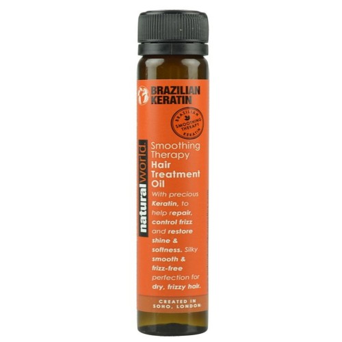 Krása - Natural World Brazilian keratin oil Treatment, 25 ml