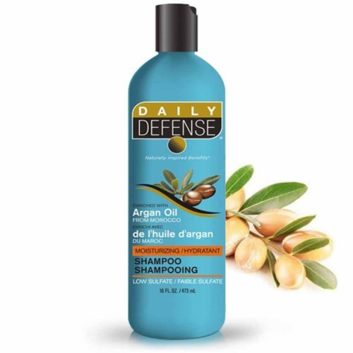 Kosmetika a zdraví - Daily Defence vlasový šampon s arganovým olejem, 473 ml