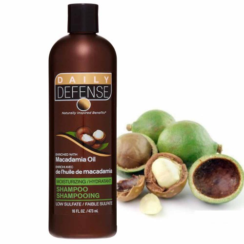 Kosmetika a zdraví - Daily Defence vlasový šampon s makadamiovým olejem, 473 ml