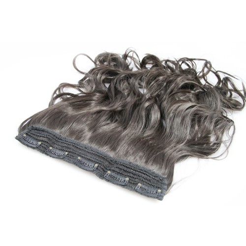 Prodlužování vlasů a účesy - Clip in pás vlasů - lokny 50 cm - odstín 2