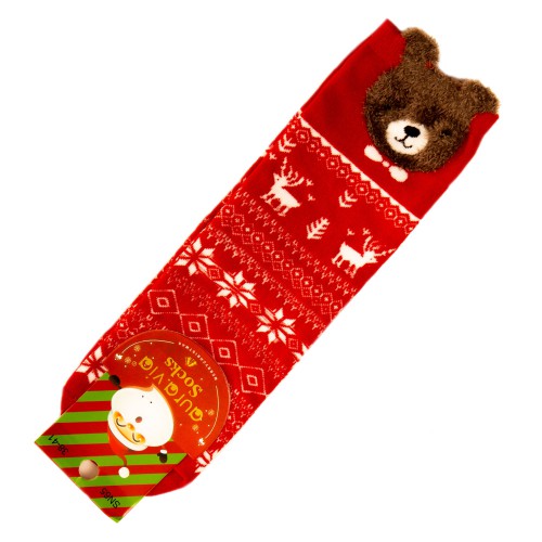 Dámská móda a doplňky - Vánoční ponožky - zimní motiv