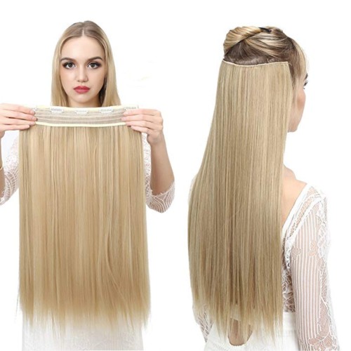 Prodlužování vlasů a účesy - Clip in vlasy - 60 cm dlouhý pás vlasů - odstín F22/613