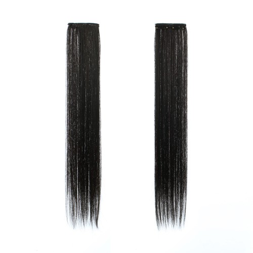 Prodlužování vlasů a účesy - Rovný clip in pásek vlasů v délce 60 cm - odstín A