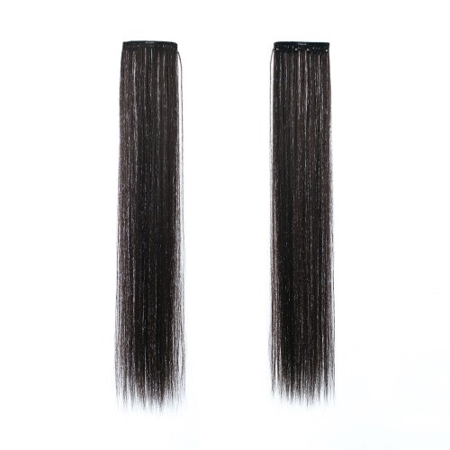 Prodlužování vlasů a účesy - Rovný clip in pásek vlasů v délce 60 cm - odstín B