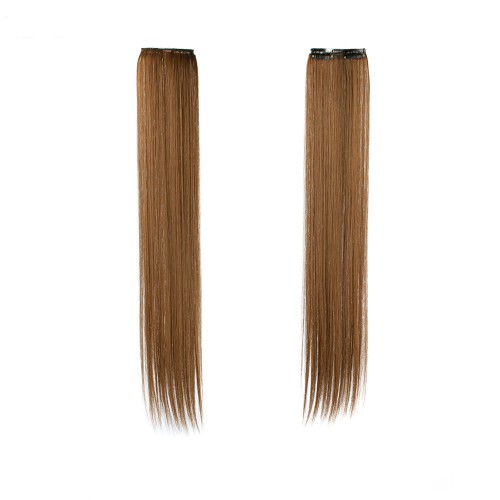 Prodlužování vlasů a účesy - Rovný clip in pásek vlasů v délce 60 cm - odstín J