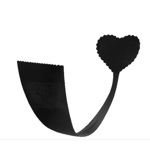 Dámská móda a doplňky - Kalhotky C - string - černé, bezešvé, neviditelné