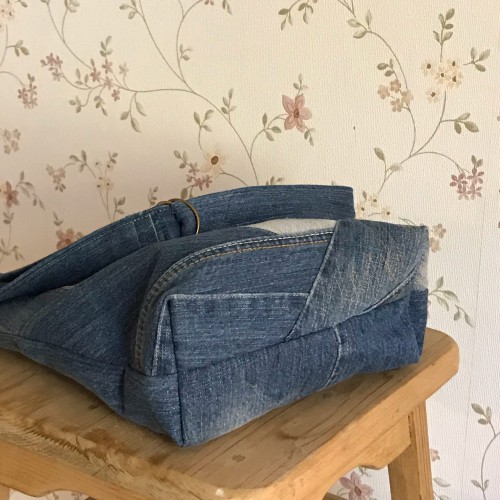 Dámská móda a doplňky - Verato Džínová taška s kapsou