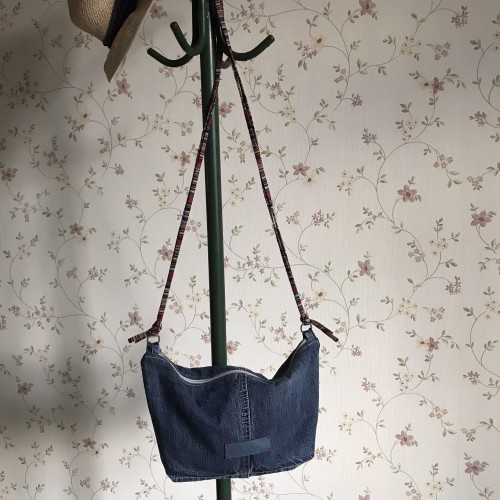 Dámská móda a doplňky - Verato Crossbody kabelka z džínoviny