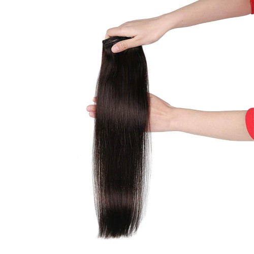 Prodlužování vlasů a účesy - Clip in vlasy 45 cm lidské – Remy 70 g - odstín 2