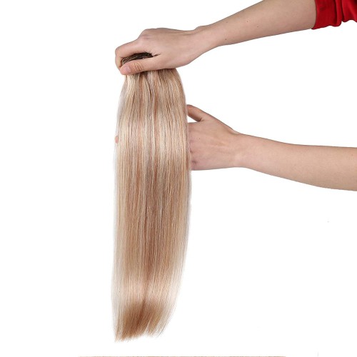 Prodlužování vlasů a účesy - Clip in vlasy 51 cm lidské – Remy 70 g - odstín P18/613