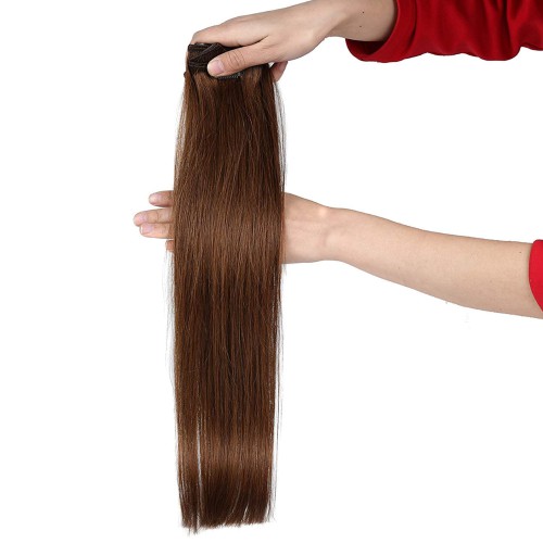 Prodlužování vlasů a účesy - Clip in vlasy 55 cm lidské – Remy 100 g - odstín 6