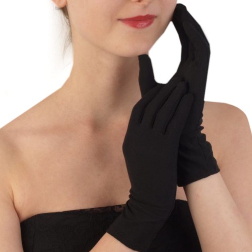 Dámská móda a doplňky - Společenské rukavice dámské 22 - 23 cm