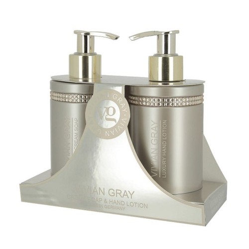 Krása - Vivian Gray Crystal Brown krémové tekuté mýdlo 250 ml + mléko na ruce 250 ml dárková sada