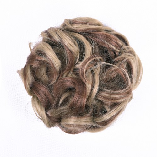 Prodlužování vlasů a účesy - Příčesek - velký kudrnatý drdol Baroko
