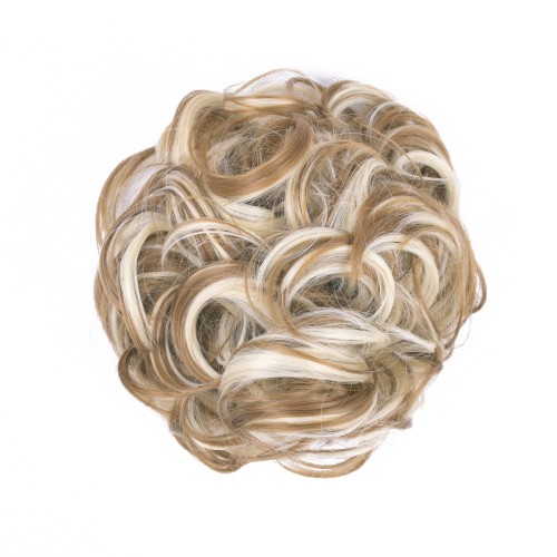 Prodlužování vlasů a účesy - Příčesek - velký kudrnatý drdol Baroko