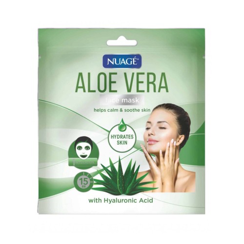 Kosmetika a zdraví - Nuagé obličejová maska Aloe Vera + kyselina Hyaluronová
