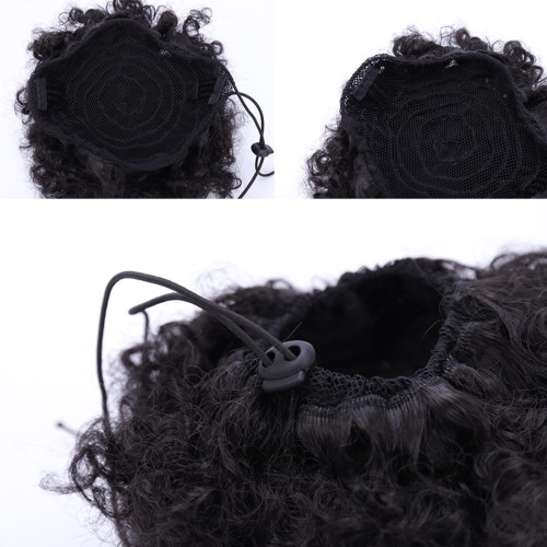 Prodlužování vlasů a účesy - Příčesek - Puff Afro drdol 20 cm