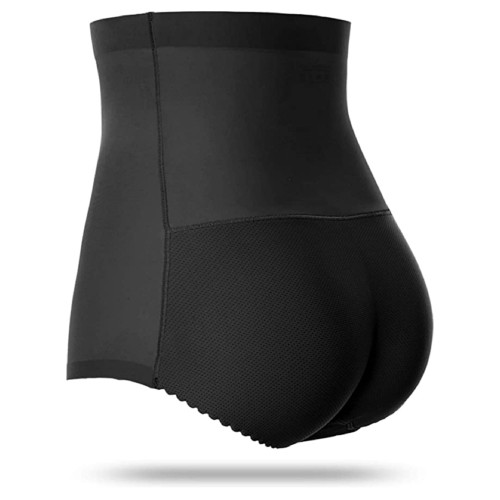 Dámská móda a doplňky - Push - up tvarující kalhotky se zvýšeným pasem - černé