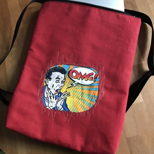 Dámská móda a doplňky - Verato Komiks batoh na laptop OMG