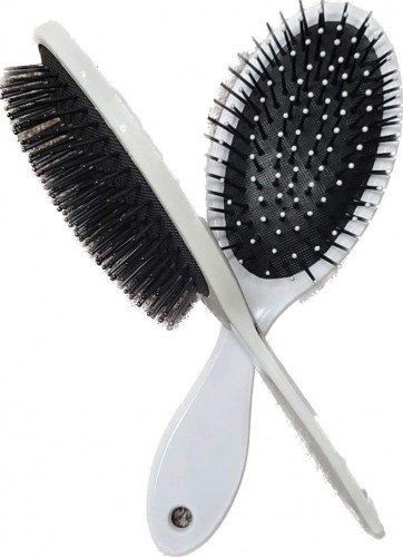 Prodlužování vlasů a účesy - Speciální kartáč na CLIP IN vlasy MULTICOLOR