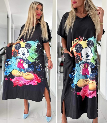 Dámská móda a doplňky - Tunika dámská Mickey - černá