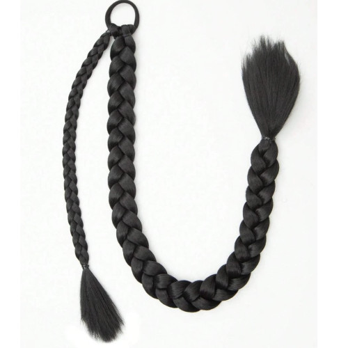 Prodlužování vlasů a účesy - Extra dlouhý pletený cop z vlasů