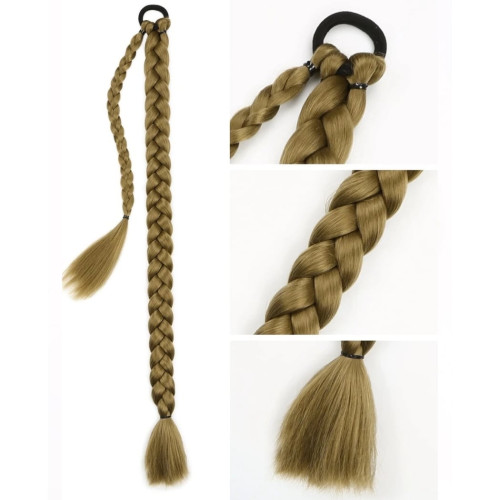 Prodlužování vlasů a účesy - Extra dlouhý pletený cop z vlasů