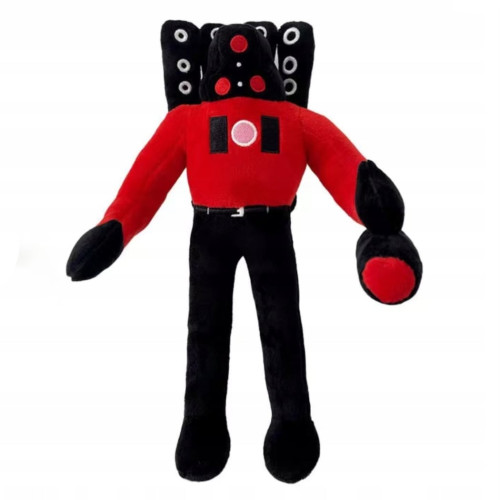 Domácnost a zábava - Plyšový Skibidi Toilet SpeakerMan (27 cm)