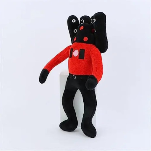 Domácnost a zábava - Plyšový Skibidi Toilet SpeakerMan (27 cm)
