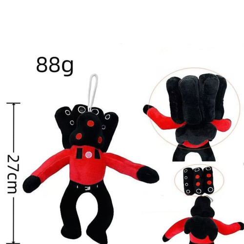 Domácnost a zábava - Plyšový Skibidi Toilet SpeakerMan (27 cm)