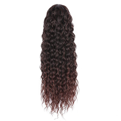 Prodlužování vlasů a účesy - Stahovací culík, cop kudrnatý Afro - 1BT33