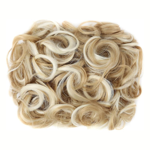 Prodlužování vlasů a účesy - Romantický příčesek, drdol - odstín 22H613