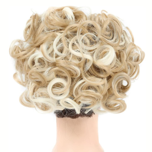 Prodlužování vlasů a účesy - Romantický příčesek, drdol - odstín 22H613