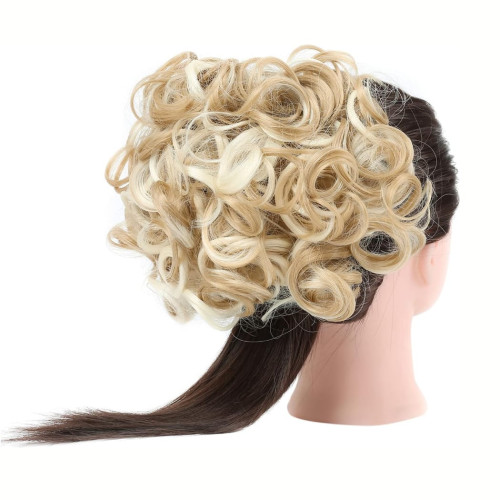 Prodlužování vlasů a účesy - Romantický příčesek, drdol - odstín 22H613