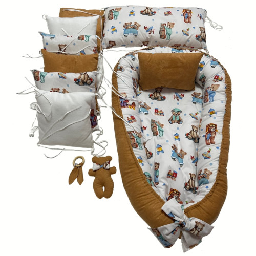 Domácnost a zábava - Dětské hnízdečko a mantinel do postýlky