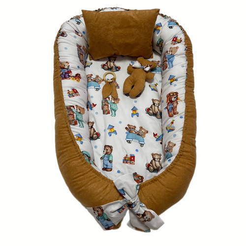 Domácnost a zábava - Dětské hnízdečko a mantinel do postýlky